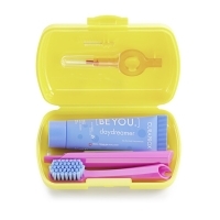 TRAVEL SET, kelioninis rinkinys, geltonas – Curaprox