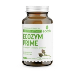 Ecozym Prime su Digezyme virškinimo fermentais – ECOSH, 90 kapsulių