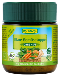 Ekologiškas daržovių sultinys be mielių – Rapunzel, 120 g