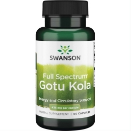 GOTU KOLA, 435 mg – SWANSON, 60 kapsulių