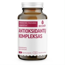 Antioksidantų kompleksas – ECOSH, 90 kapsulių
