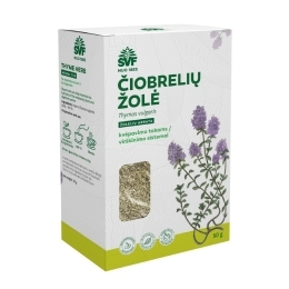 Čiobrelių žolė, žolelių arbata – Švenčionių vaistažolių fabrikas, 50 g