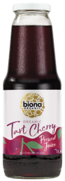 Rūgščių vyšnių sultys, ekologiškos – Biona, 1 l