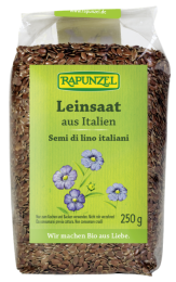 Ekologiški rudieji linų sėmenys – Rapunzel, 250 g