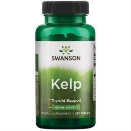 KELP (JODAS), 225mcg – SWANSON, 250 tablečių