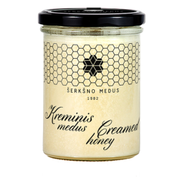 Kreminis medus – Šerkšno medus, 500 g