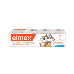 Dantų pasta vaikams nuo ėduonies CHILDREN'S,  nuo 0–6 metų – ELMEX, 50 ml