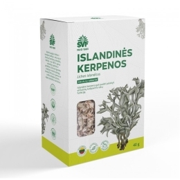Islandinės kerpenos, žolelių arbata – Švenčionių vaistažolių fabrikas, 40 g