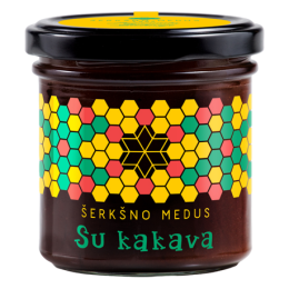 Medus ir kakava – Šerkšno medus, 200 g