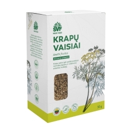 Krapų vaisiai, žolelių arbata – Švenčionių vaistažolių fabrikas, 50 g