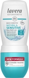 Rutulinis dezodorantas Basis Sensitive – Lavera, 50 ml