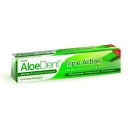 Dantų pasta Triple Action – Aloe Dent, 100ml