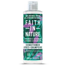 Kondicionierius, Lavender&Geranium – Faith In Nature, 400 ml