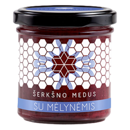 Medus ir mėlynės – Šerkšno medus, 200 g