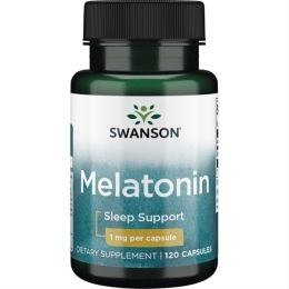 MELATONIN – SWANSON, 120 kapsulių