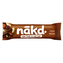 Kakavos skonio vaisių ir riešutų batonėlis – NĀKD, 35g
