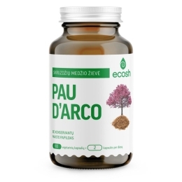 PAU D'ARCO, 500 mg – ECOSH, 100 kapsulių