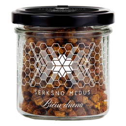 Bičių duona – Šerkšno medus, 200 g (100 g gryno svorio)