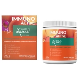 Immuno active milteliai, imunitetui – Acorus Balance, 200g