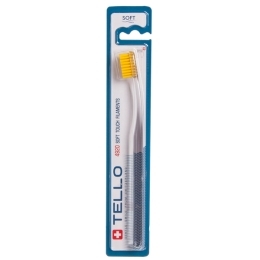 SOFT 4920, minkštas dantų šepetėlis – TELLO, 1 vnt