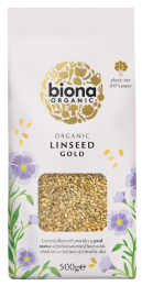 Ekologiški auksinių linų sėmenys – Biona, 500 g
