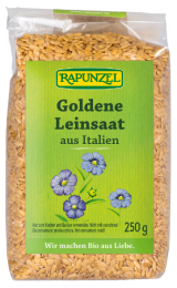 ekologiški auksiniai linų sėmenys – Rapunzel, 250 g