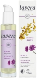 Kūno aliejus Lavera Beauty su Bakučioliu – Lavera, 100ml