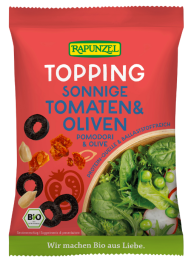 Ekologiškas pomidorų ir alyvuogių pagardas – Rapunzel, 100 g