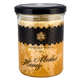 Medus (liepos mėnesio) – Šerkšno medus, 500 g