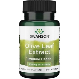 ALYVUOGIŲ LAPŲ EKSTRAKTAS, 500 mg – SWANSON, 60 kapsulių