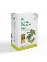  Apynių spurgai, žolelių arbata, virškinimo traktui – Švenčionių vaistažolių fabrikas, 20 g