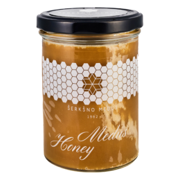 Medus (grikių žiedų) – Šerkšno medus, 500 g