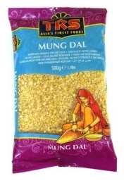 Skaldytos spindulinės pupuolės be luobelių (mung dal) – TRS, 500g