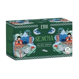Žalioji arbata, Sencha – ETNO, 20 pakelių