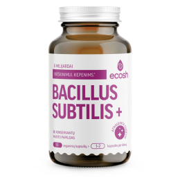 BACILLUS SUBTILIS PLIUS – ECOSH, 90 kapsulių