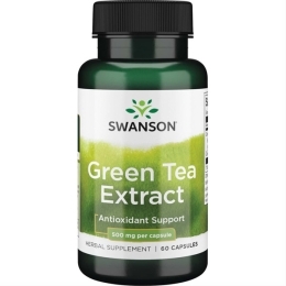 Žaliosios arbatos ekstraktas – SWANSON, 60 kapsulių