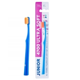 JUNIOR 4700 ULTRA SOFT, dantų šepetėlis – WOOM, 1 vnt
