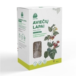 Aviečių lapai, žolelių arbata – Švenčionių vaistažolių fabrikas, 50 g