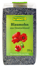 Ekologiškos aguonų sėklos – Rapunzel, 250 g