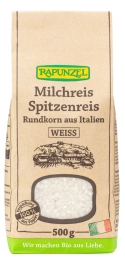 Apvalieji ryžiai pudingams – Rapunzel, 500 g