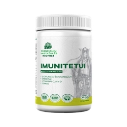 Imunitetui – Švenčionių vaistažolių fabrikas, 60 kaps.