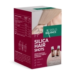 Silica hair shots, plaukams - Acorus Balance, 14 vnt.