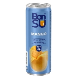 Gazuotas mangų sulčių gėrimas – Bonsu, 330ml
