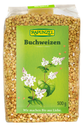 Ekologiškos nekepintos grikių kruopos – Rapunzel, 500 g