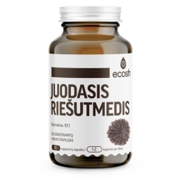 JUODASIS RIEŠUTMEDIS (Black Walnut), 500 mg – ECOSH, 90 kapsulių