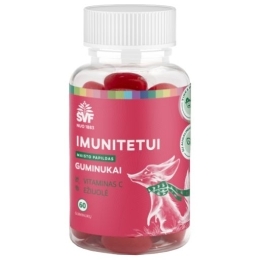 Guminukai vaikams IMUNITETUI – Švenčionių vaistažolių fabrikas, 60 vnt.