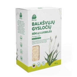 Skaidulos balkšvųjų gysločių sėklų luobelės – Švenčionių vaistažolės, 100 g