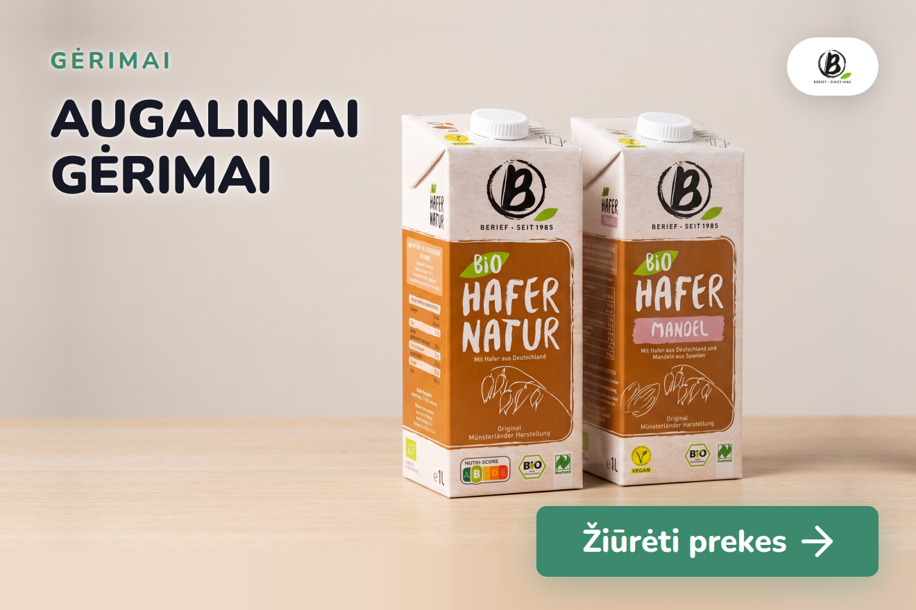 Augaliniai gėrimai