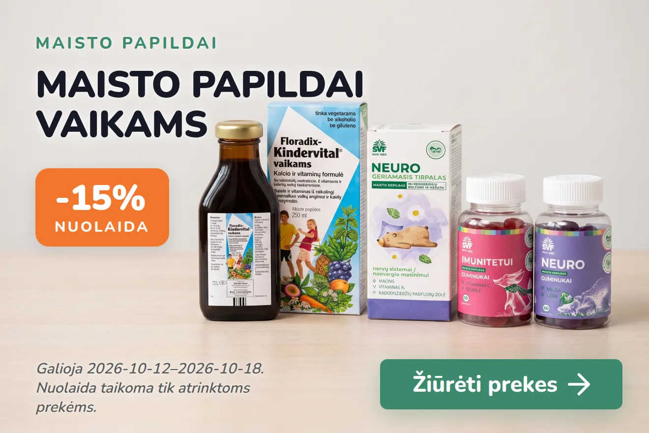 Maisto papildai vaikams