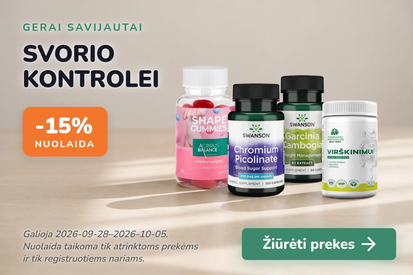 Svorio kontrolei